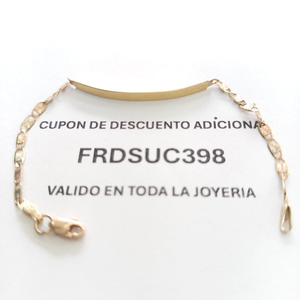 ESCLAVA ORO 10 K 2.2 GRMS (SEMINUEVO)