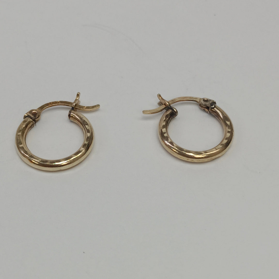 ARRACADAS PAR ORO 14 K 1,30 GRMS (SEMINUEVO)