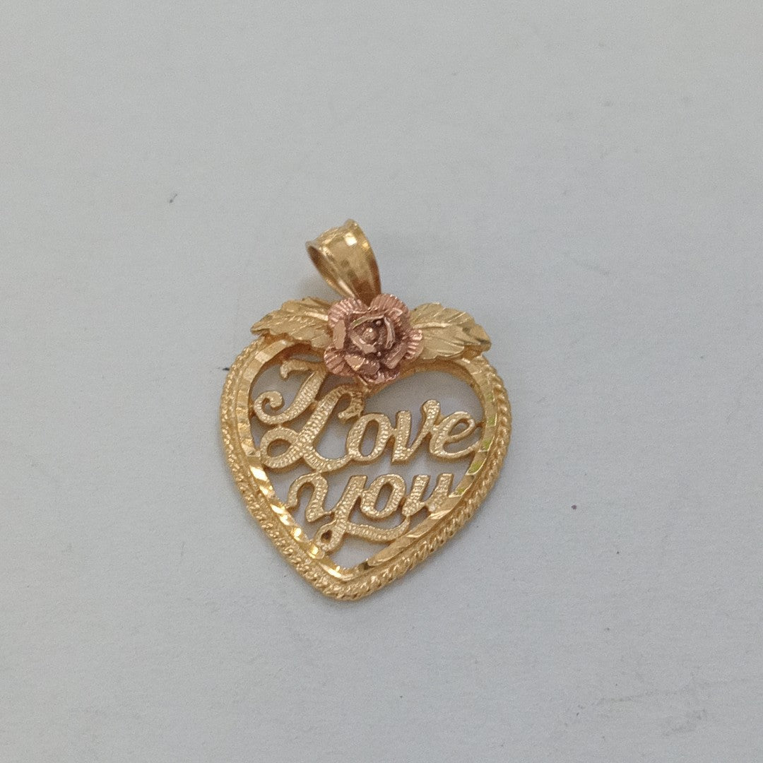 DIJE ORO COMBINADO 14 K 1.8 GRMS (SEMINUEVO)
