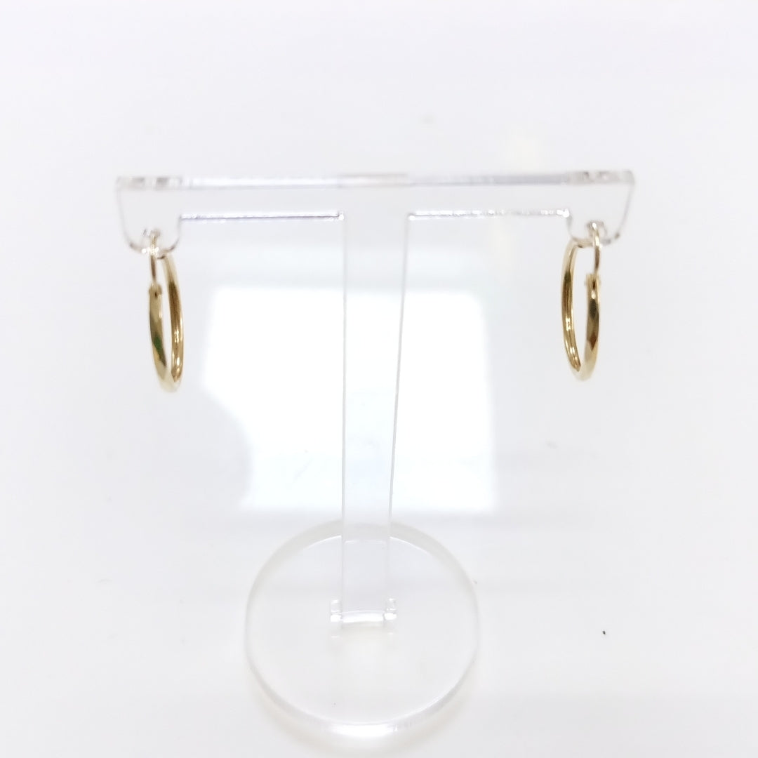 ARRACADAS PAR ORO 14 K 0.7 GRMS (SEMINUEVO)