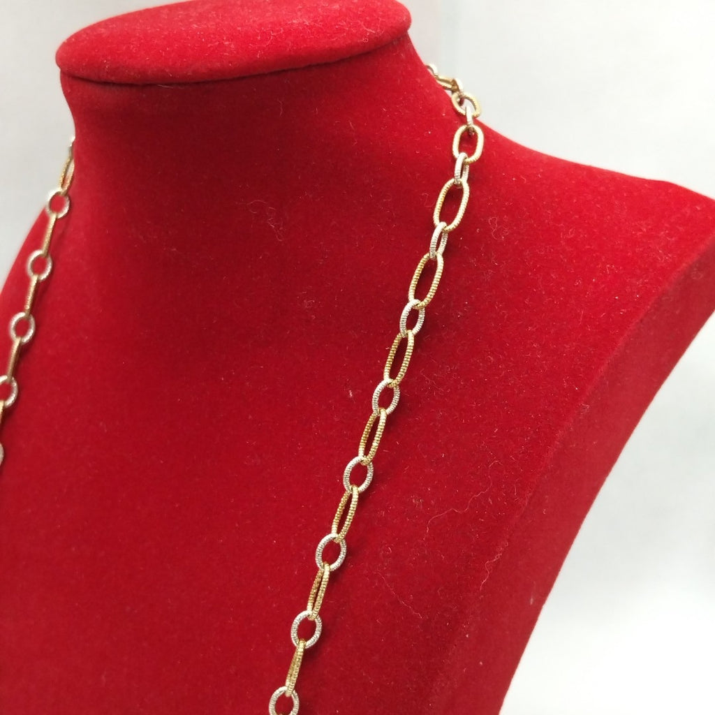 CADENA ORO,ORO BLANCO 14 K 15,10 GRMS (SEMINUEVO)