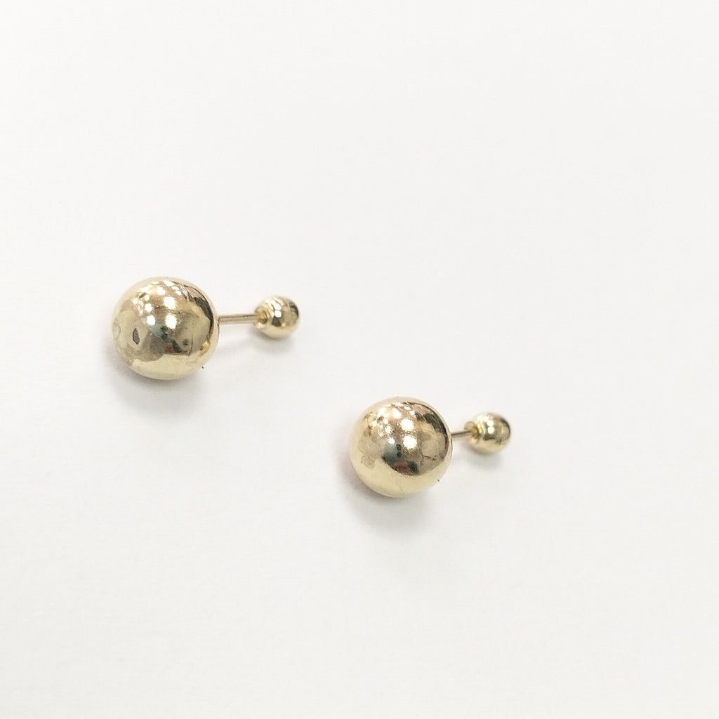BROQUELES PAR ORO 14 K 1.7 GRMS (SEMINUEVO)