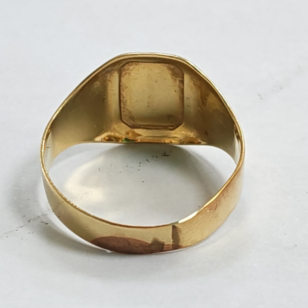 ANILLO ORO, ORO COMBINADO 14 K 3.3 GRMS (SEMINUEVO)