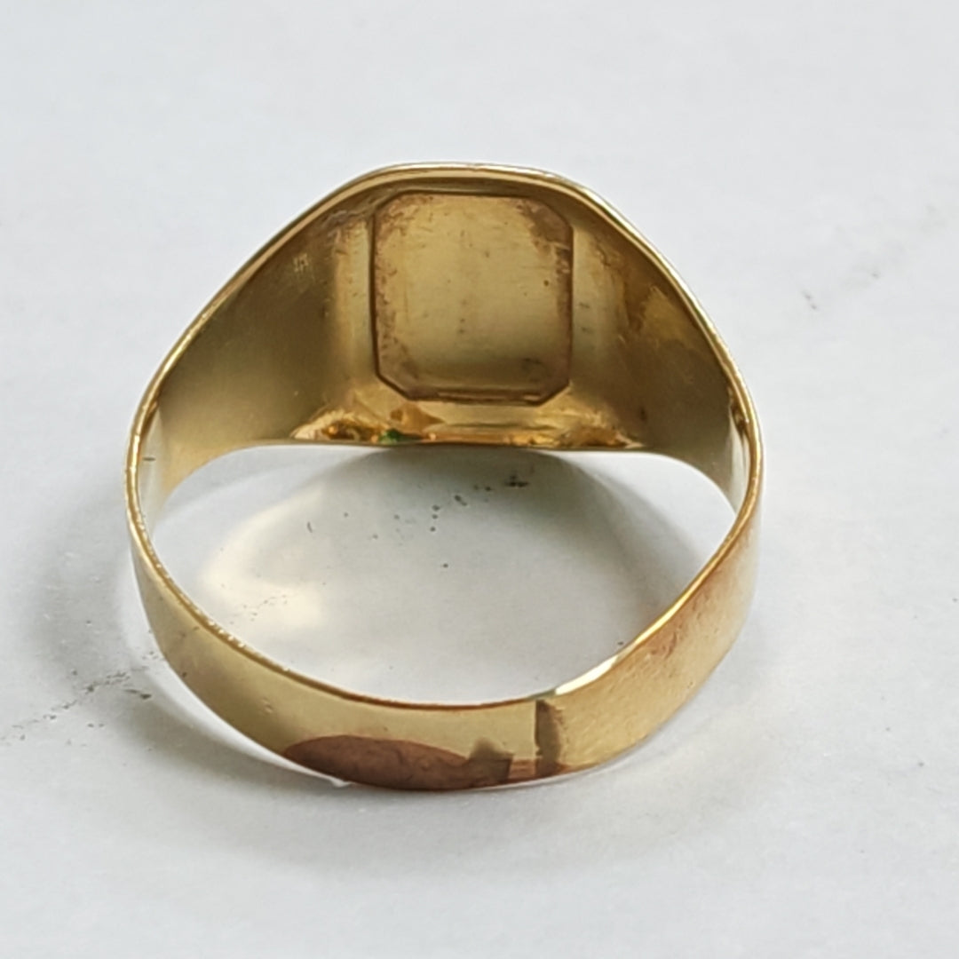 ANILLO ORO, ORO COMBINADO 14 K 3.3 GRMS (SEMINUEVO)