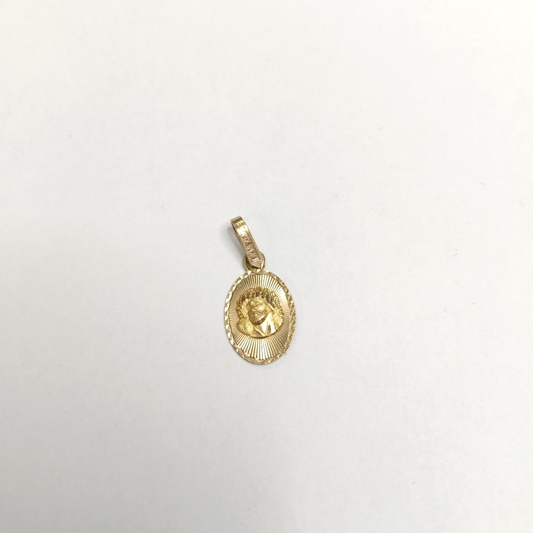 MEDALLA RELIGIOSA ORO 10 K 0.7 GRMS (SEMINUEVO)