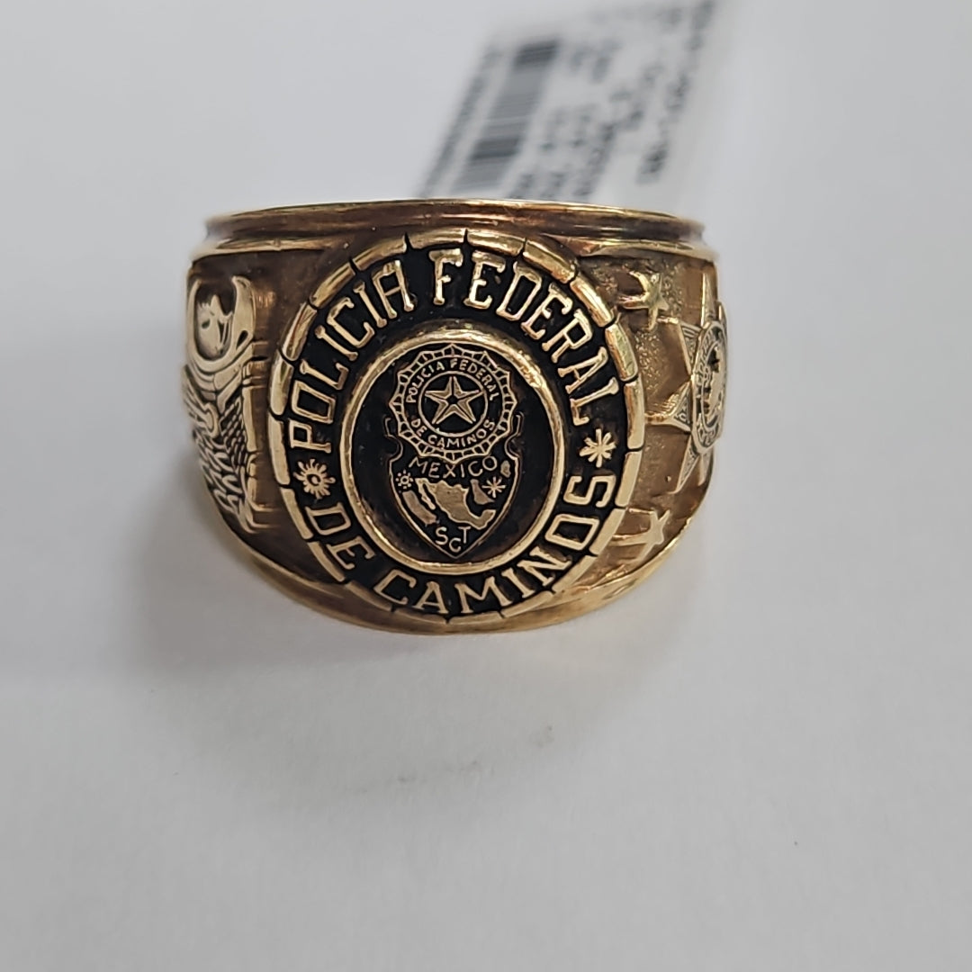 ANILLO ORO 14 K 16 GRMS (SEMINUEVO)