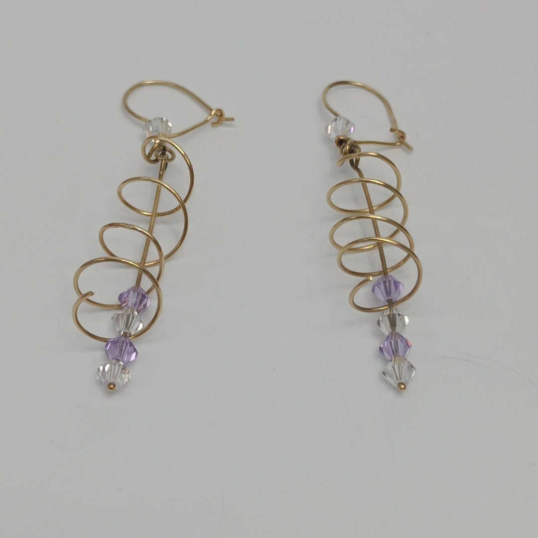 ARETES PAR ORO 10 K 2.3 GRMS (SEMINUEVO)