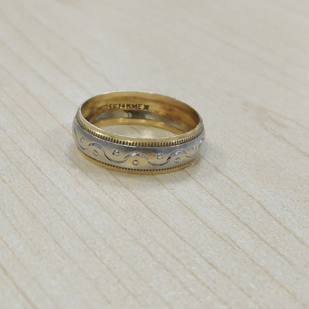 ARGOLLA ORO,RODIADO 14 K 2,40 GRMS (SEMINUEVO)