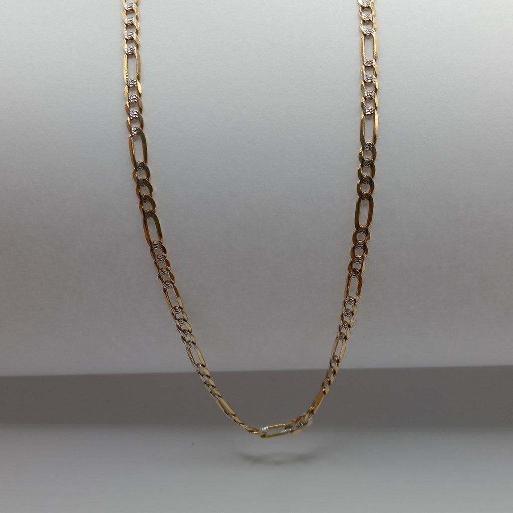 CADENA ORO, RODIADO 14 K 7.6 GRMS (SEMINUEVO)