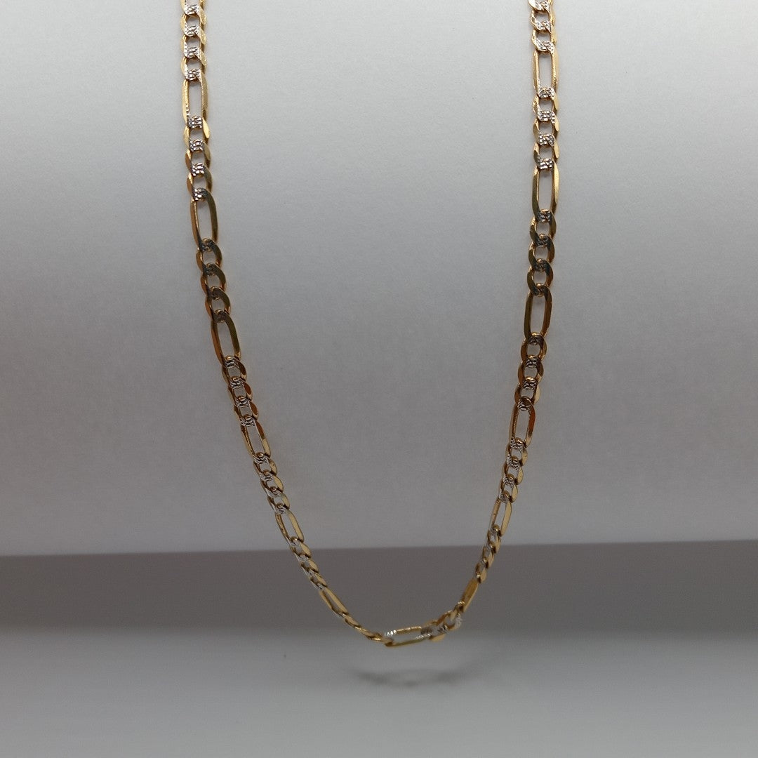 CADENA ORO, RODIADO 14 K 7.6 GRMS (SEMINUEVO)