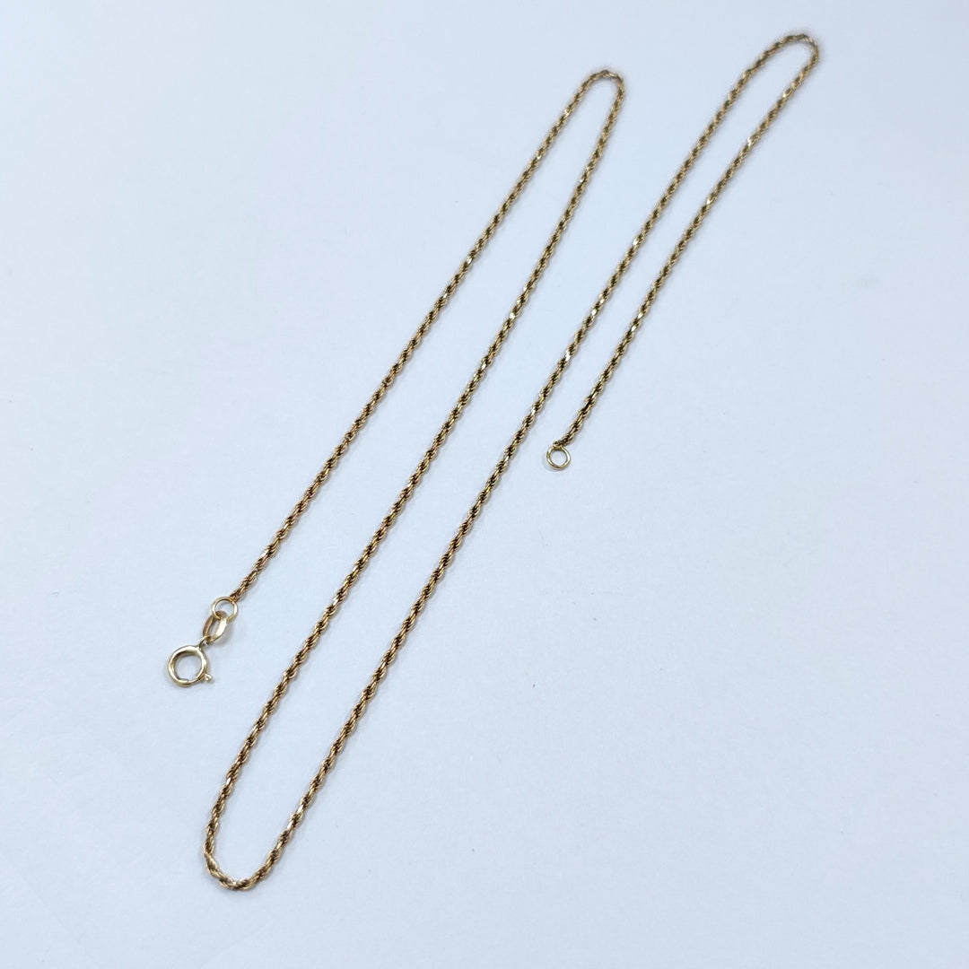 CADENA ORO 14 K 3,90 GRMS (SEMINUEVO)