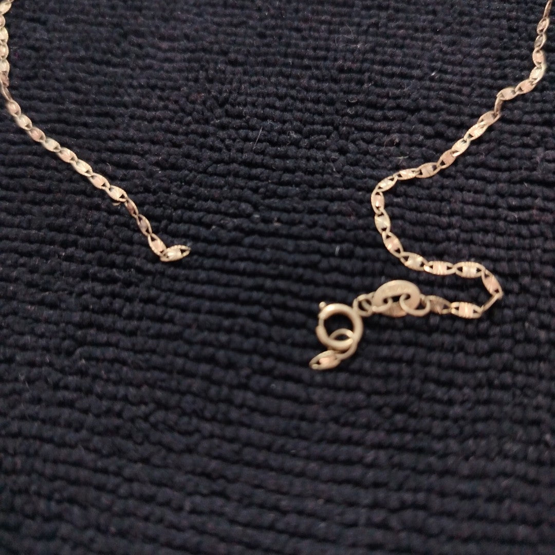CADENA ORO COMBINADO 10 K 1,30 GRMS (SEMINUEVO)