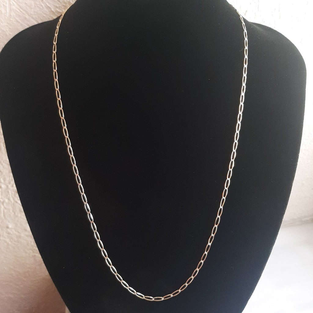 CADENA ORO, RODIADO 10 K 3.7 GRMS (SEMINUEVO)