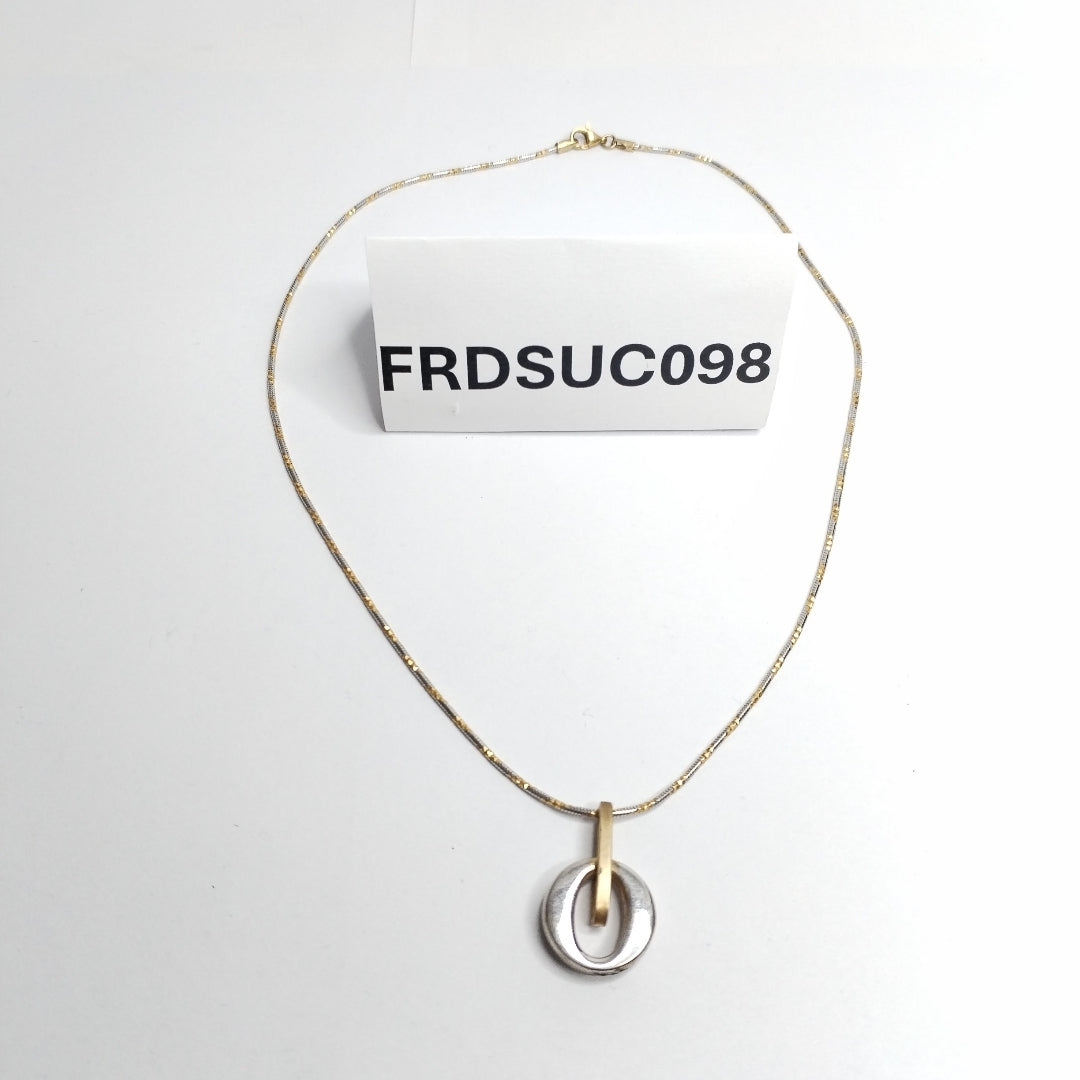 GARGANTILLA ORO, ORO COMBINADO 14 K 7.2 GRMS (SEMINUEVO)