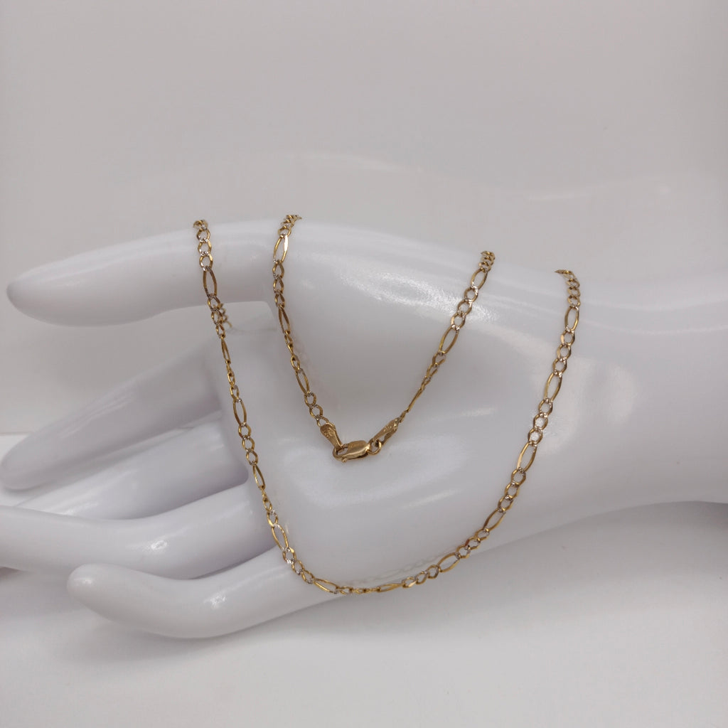 CADENA ORO,RODIADO 14 K 4,30 GRMS (SEMINUEVO)