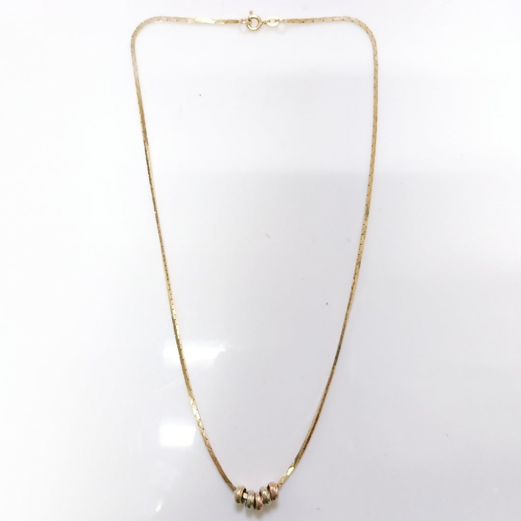 GARGANTILLA ORO 14 K 8.5 GRMS (SEMINUEVO)