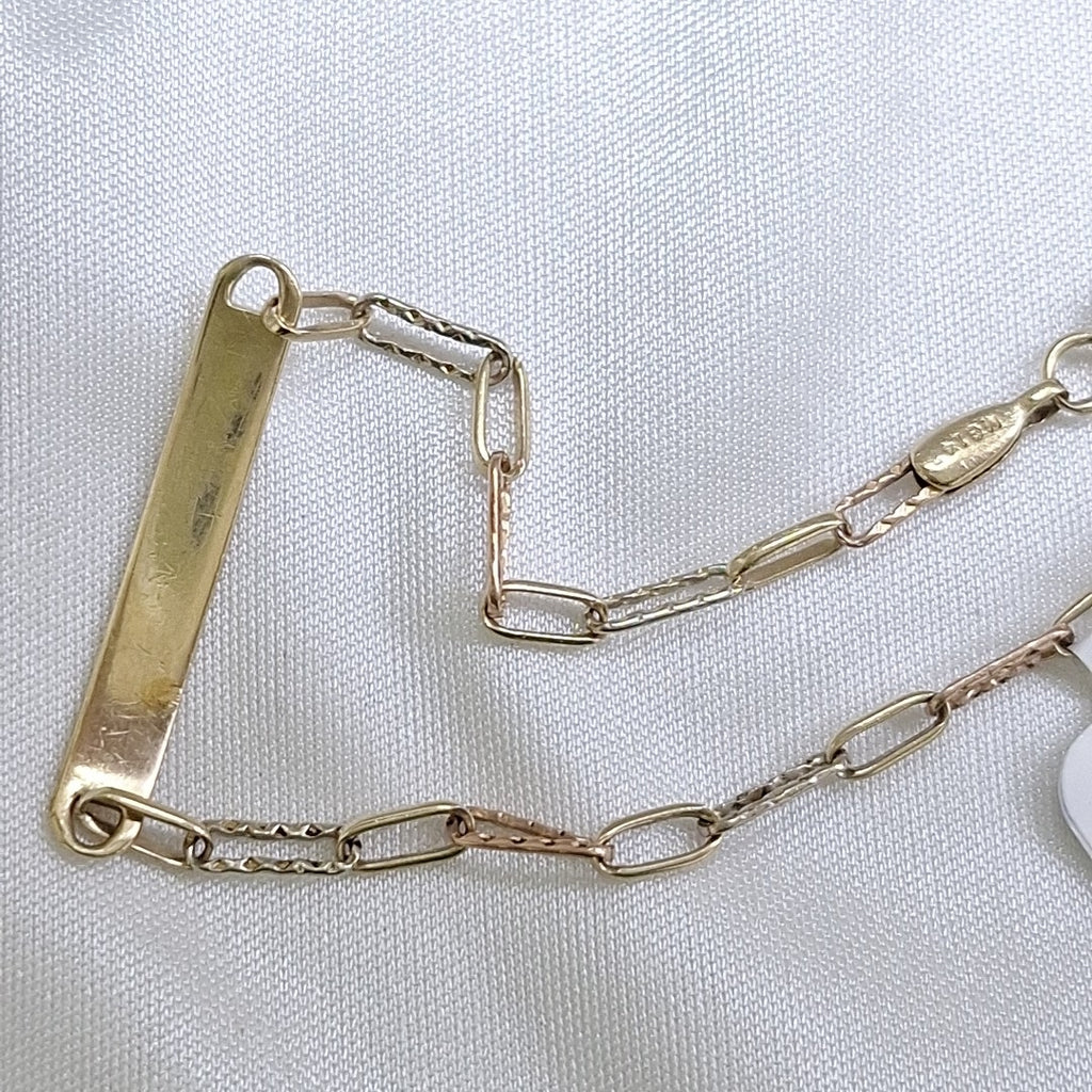 ESCLAVA ORO 14 K 3,10 GRMS (SEMINUEVO)