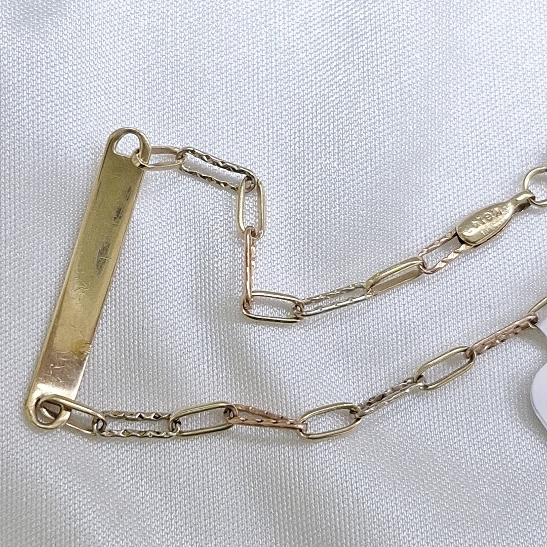 ESCLAVA ORO 14 K 3,10 GRMS (SEMINUEVO)