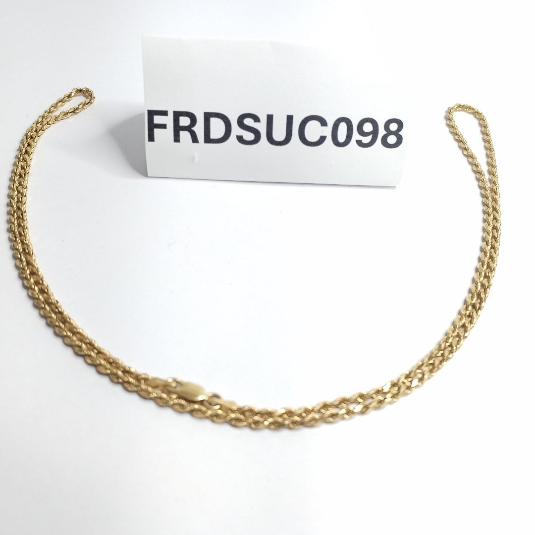 CADENA ORO 14 K 12.8 GRMS (SEMINUEVO)
