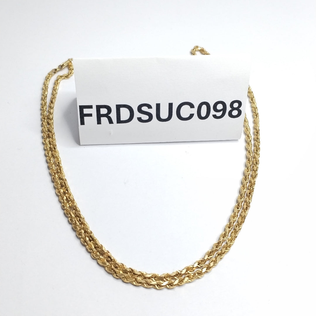 CADENA ORO 14 K 15.8 GRMS (SEMINUEVO)