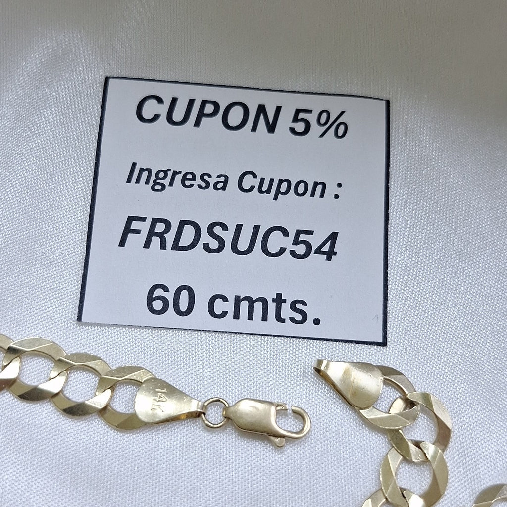 CADENA ORO 14 K 37,20 GRMS (SEMINUEVO)