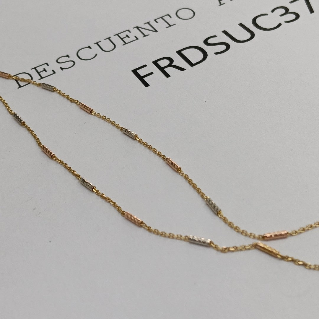 CADENA ORO 14 K 3 GRMS (SEMINUEVO)