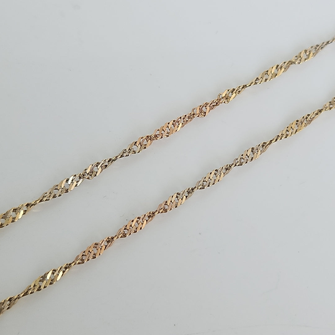 CADENA ORO 14 K 4.4 GRMS (SEMINUEVO)