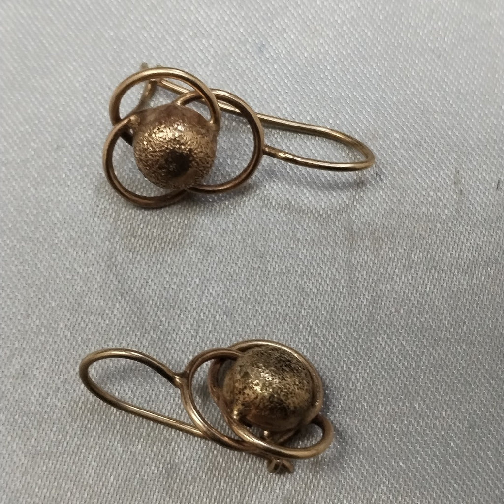 ARETES PAR ORO 10 K 1,90 GRMS (SEMINUEVO)