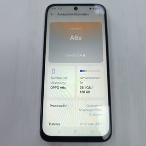 CELULAR OPPO A6X CPH2819 (2025) 128 GB 4 GB RAM (SEMINUEVO)