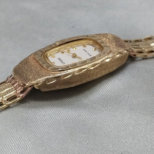 RELOJ CAJA ACERO PULSO ORO ORO 10 K 16.5 GRMS (SEMINUEVO)