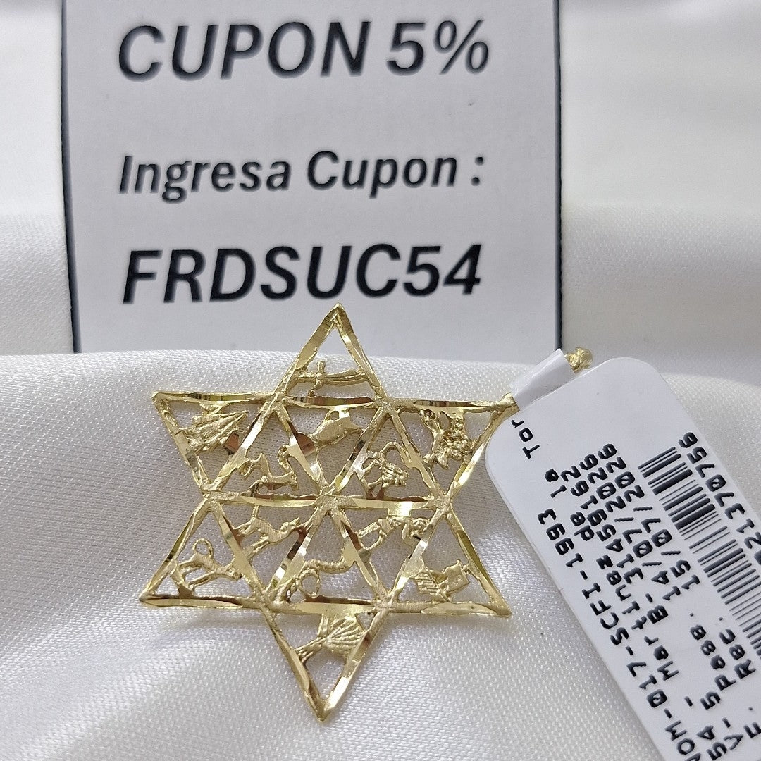 DIJE ORO 14 K 3 GRMS (SEMINUEVO)