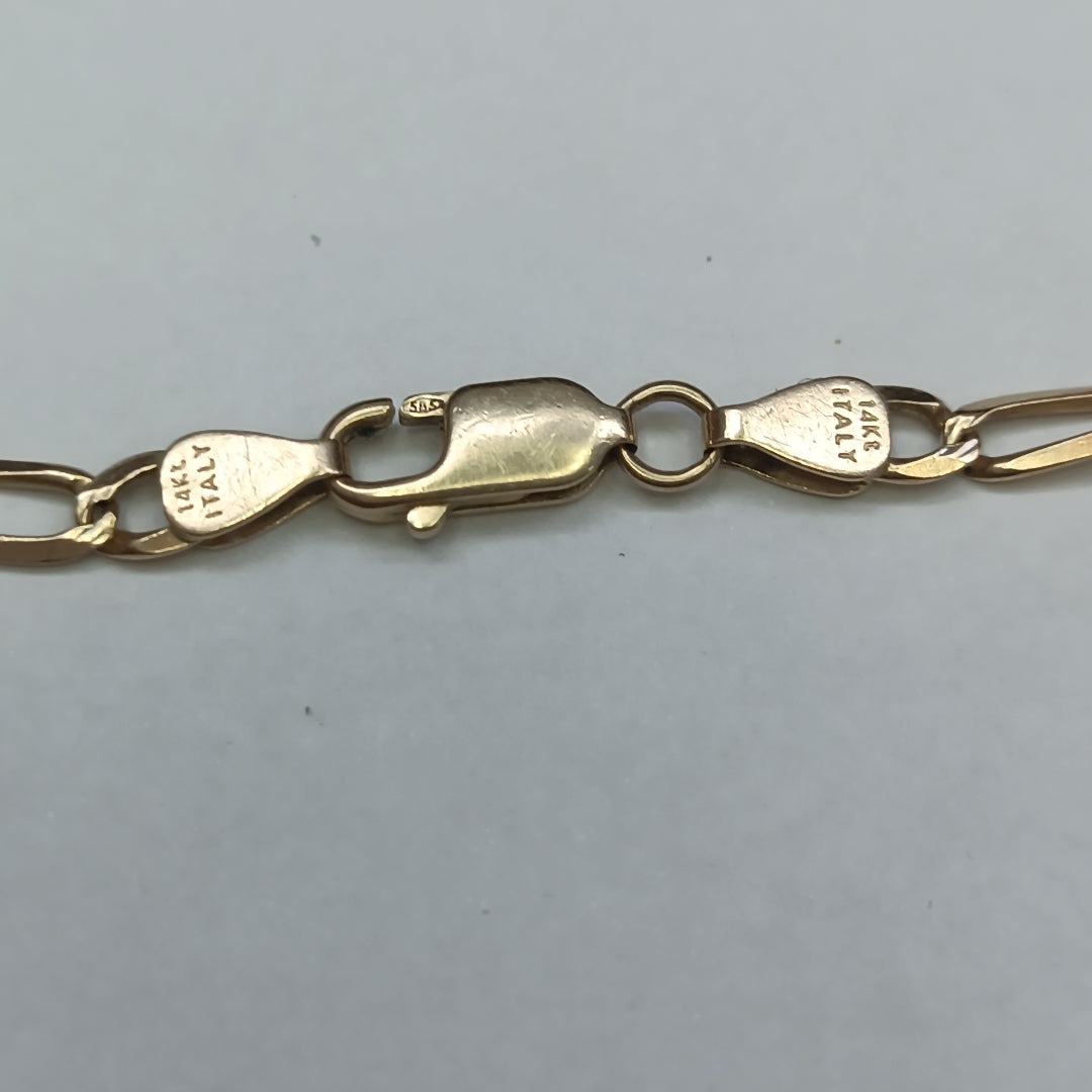 PULSERA ORO 14 K 4.7 GRMS (SEMINUEVO)