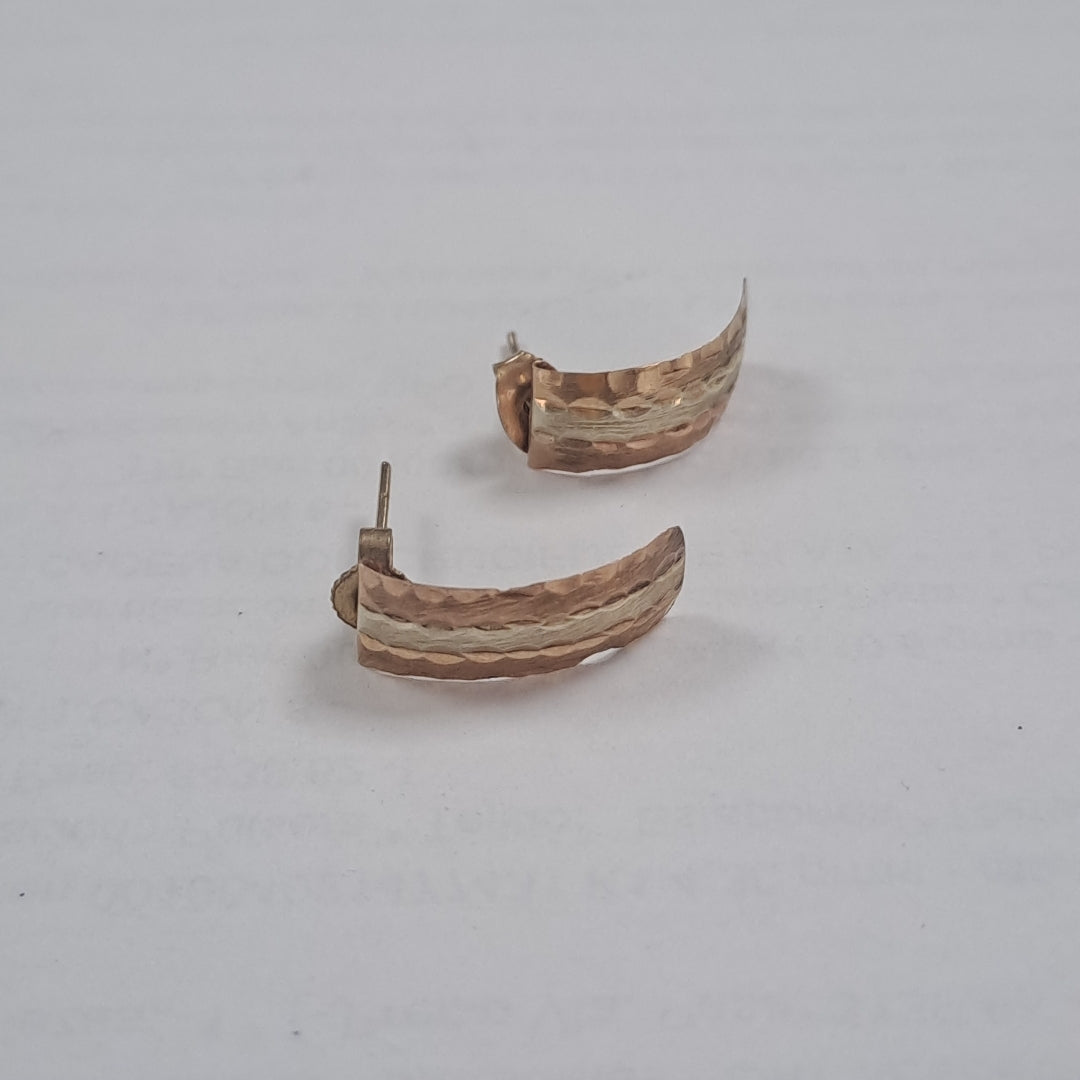 ARETES PAR ORO 10 K 0.8 GRMS (SEMINUEVO)