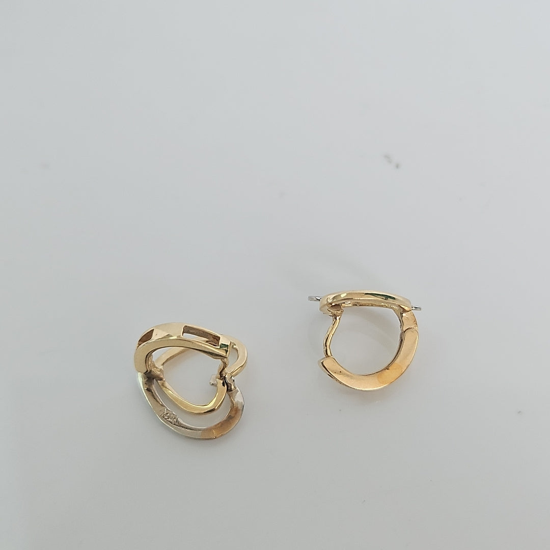 ARETES PAR ORO 10 K 2,20 GRMS (SEMINUEVO)
