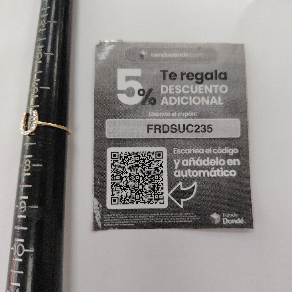 ANILLITO ORO, ORO COMBINADO 14 K 1 GRMS (SEMINUEVO)