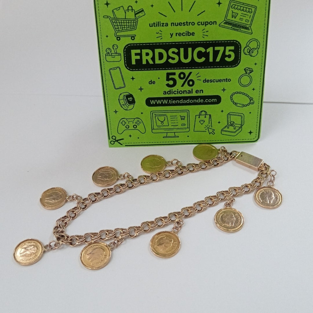 PULSERA ORO 10 K 15.7 GRMS (SEMINUEVO)