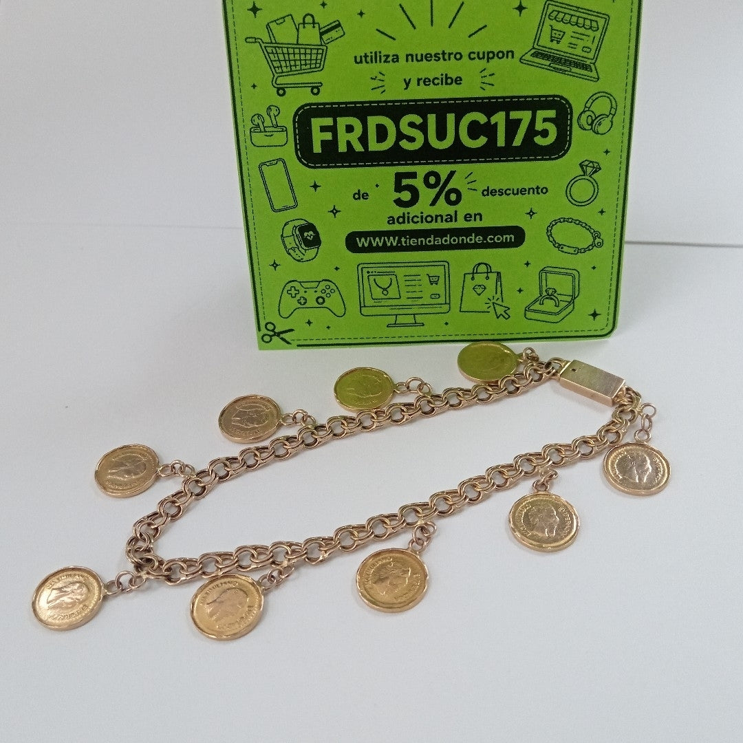 PULSERA ORO 10 K 15.7 GRMS (SEMINUEVO)
