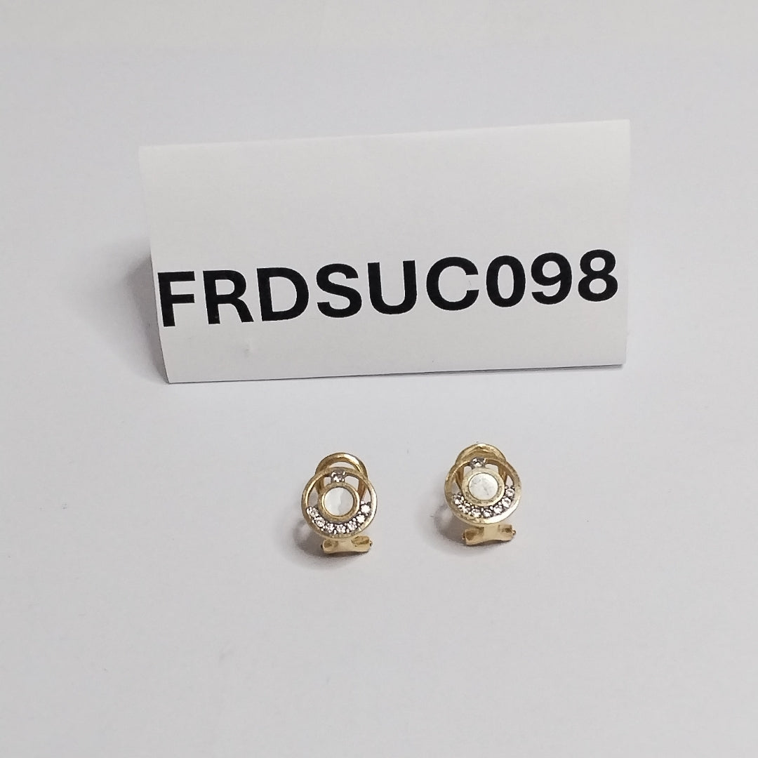 ARETES PAR ORO 14 K 3.6 GRMS (SEMINUEVO)