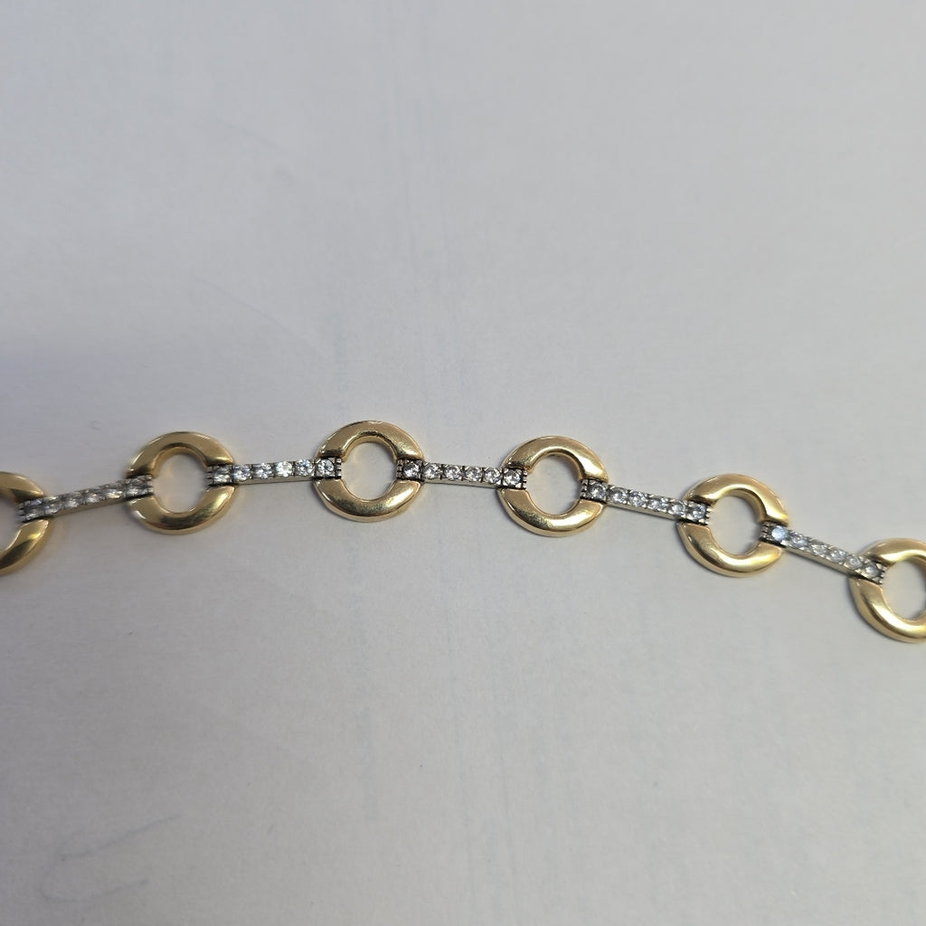 PULSERA,PULSERA RIGIDA ORO 10 K 8,70 GRMS (SEMINUEVO)