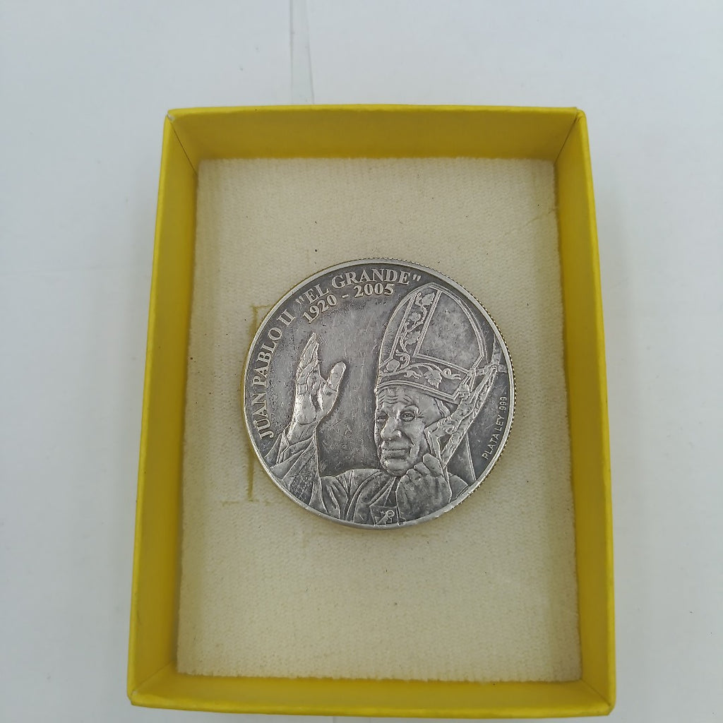 MEDALLA CONMEMORATIVA PLATA 31.2 GRMS (SEMINUEVO)