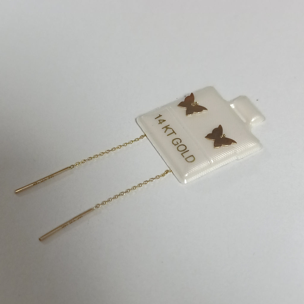 BROQUELES ORO 14K 0.7 (NUEVO)