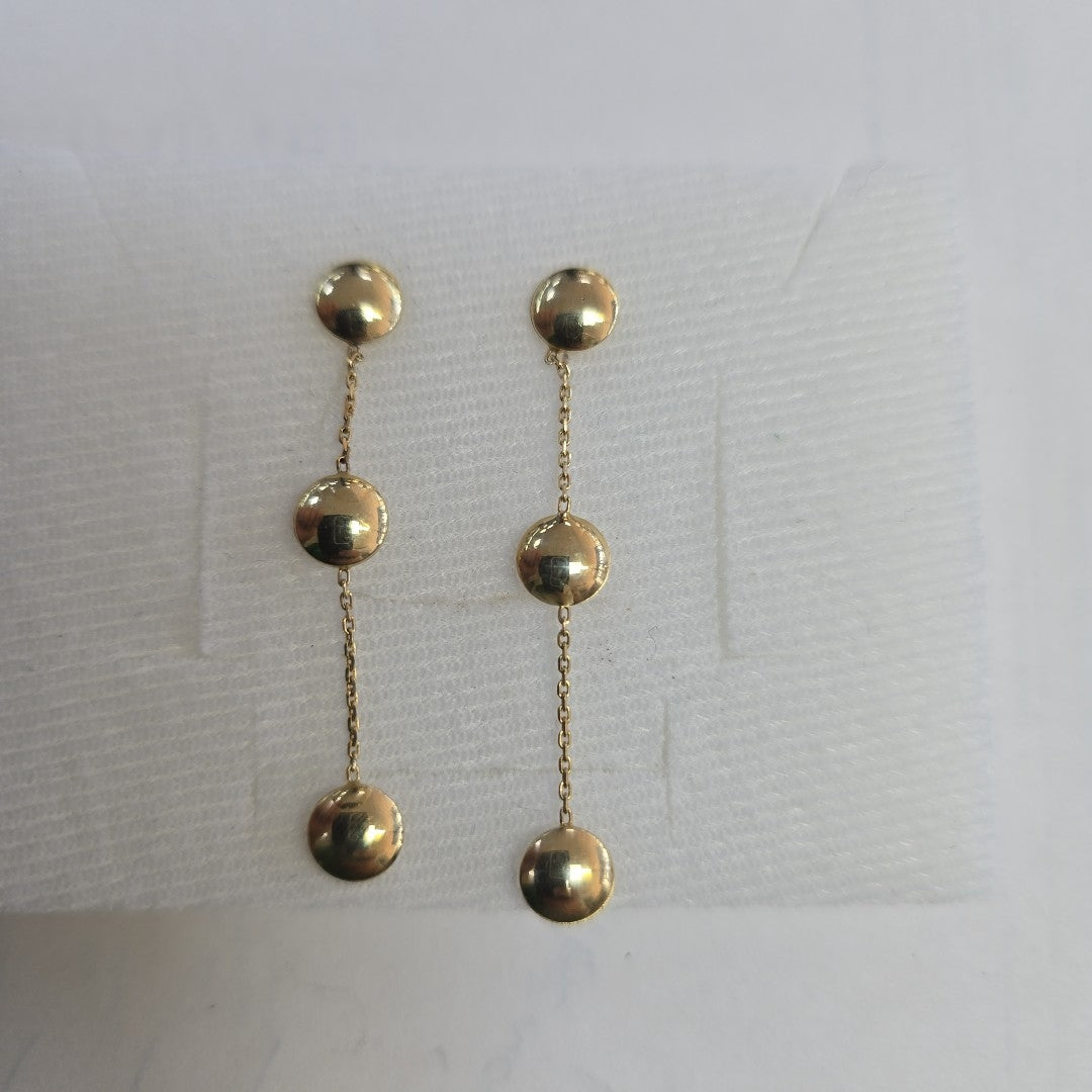 ARETES PAR ORO 8 K 2,30 GRMS (SEMINUEVO)