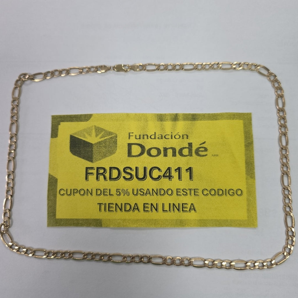 CADENA ORO 10 K 8.8 GRMS (SEMINUEVO)