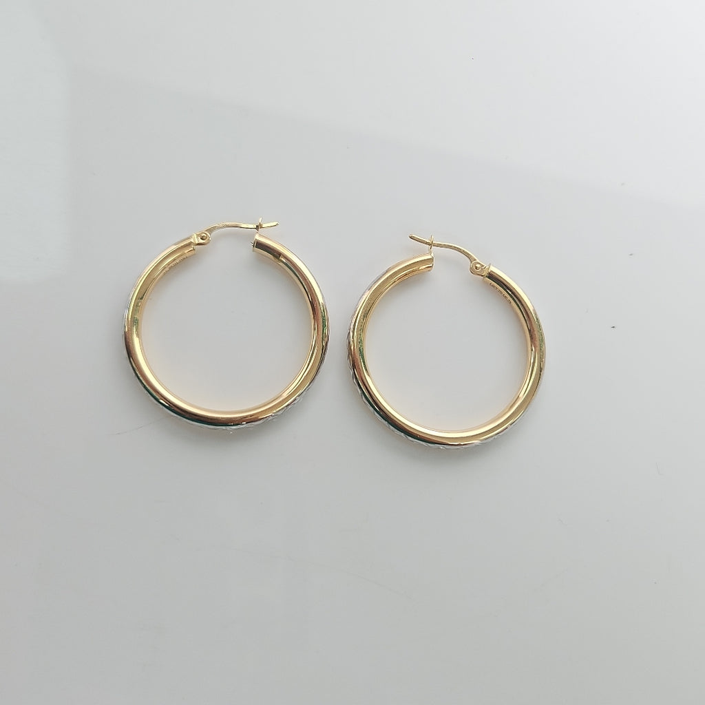 ARRACADAS PAR ORO 14 K 2,00 GRMS (SEMINUEVO)