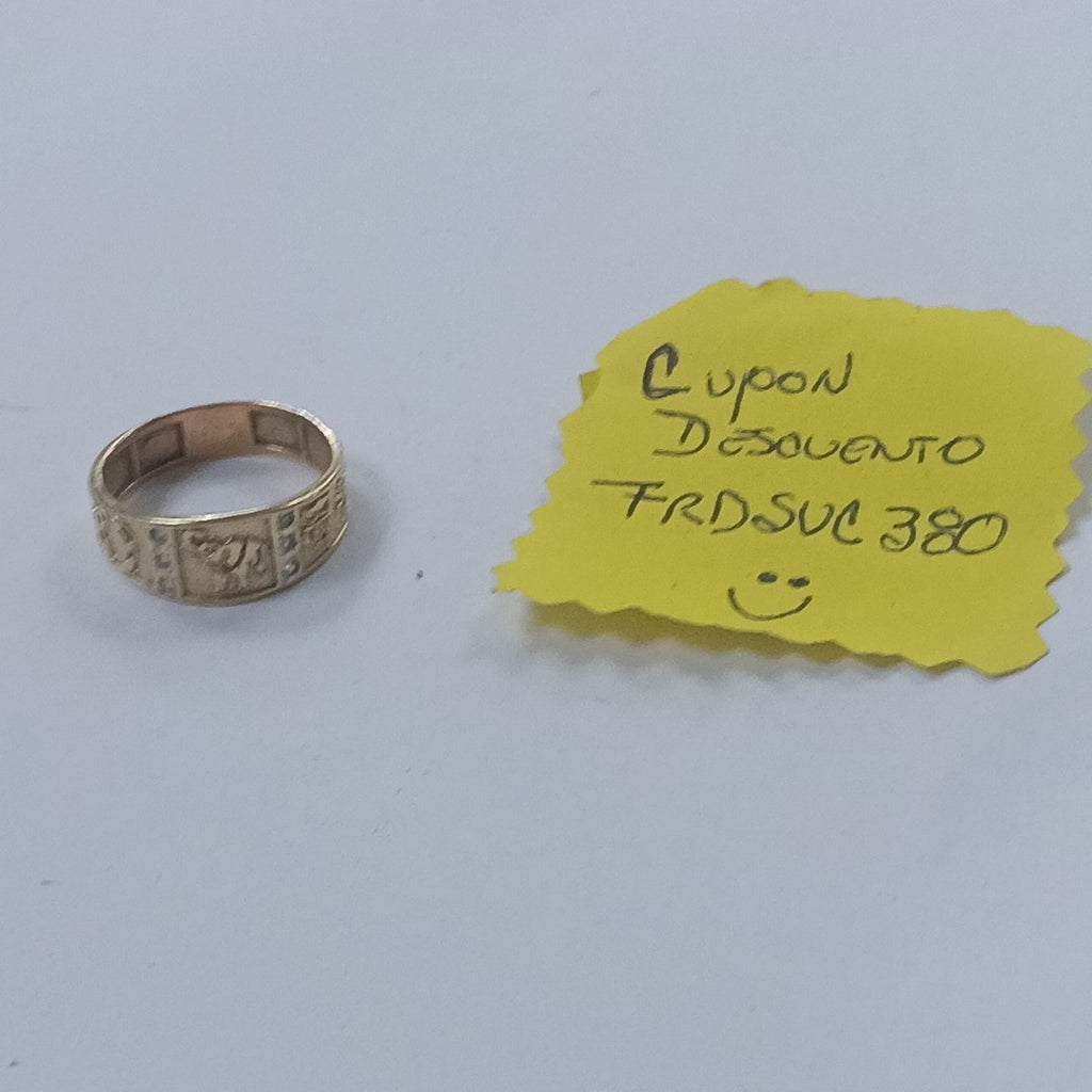 ARGOLLA DE LA SUERTE ORO 10 K 4 GRMS (SEMINUEVO)
