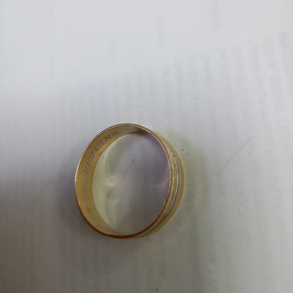 ARGOLLA ORO 14 K 3.2 GRMS (SEMINUEVO)
