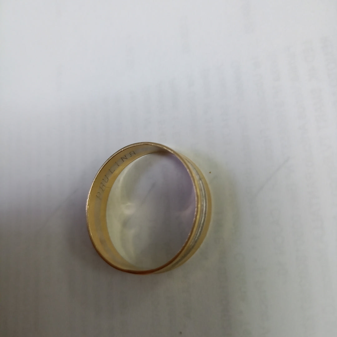 ARGOLLA ORO 14 K 3.2 GRMS (SEMINUEVO)