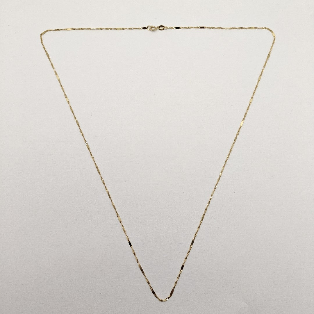 CADENA ORO 14 K 1.4 GRMS (SEMINUEVO)