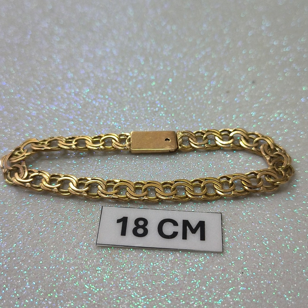 PULSERA ORO 10 K 10,10 GRMS (SEMINUEVO)