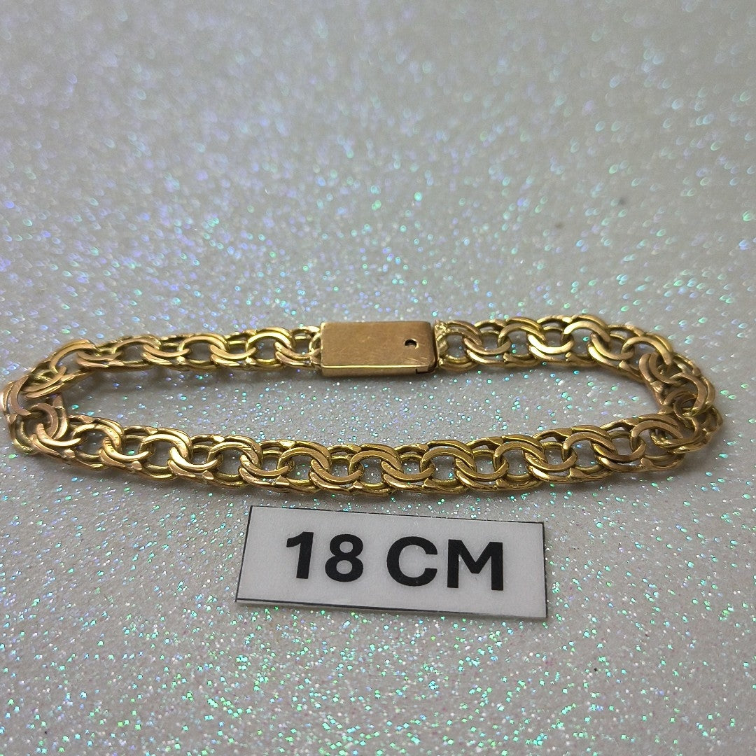 PULSERA ORO 10 K 10,10 GRMS (SEMINUEVO)